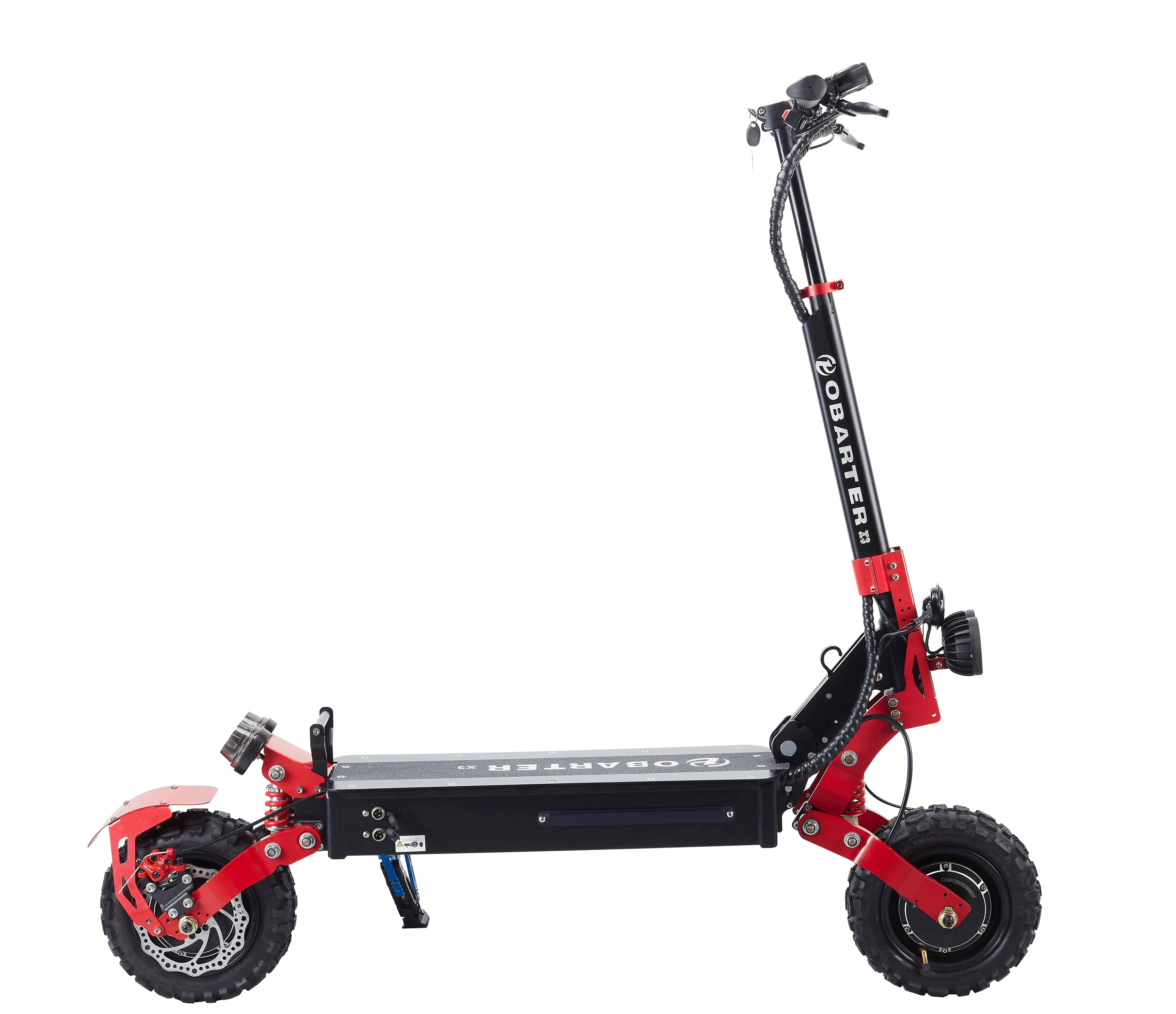 

[US stock] OBARTER X3 off road dual motor 2*1200w foldable electric scooter