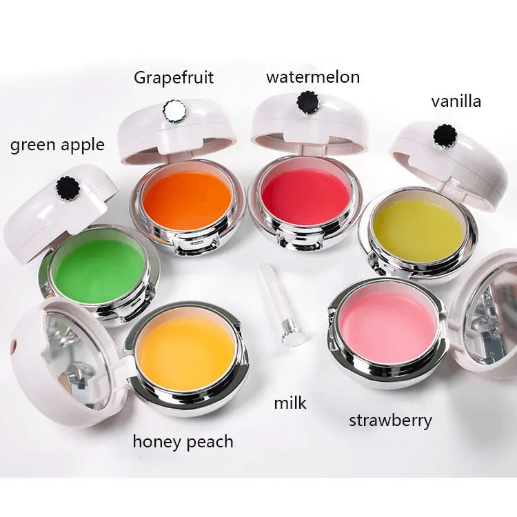 

Private Label Pink Air Cushion Lip Mask With Brush Mirror Moisturizing Lip mask