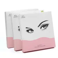 

3d False Eyelashes Set Magnetic Eyelashes With Eyelash Packaging Box