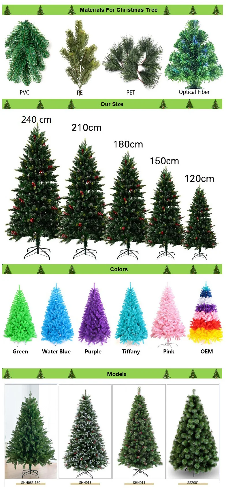 New White Silver Led Decorated Christmas Trees Supplier Fiber Optic