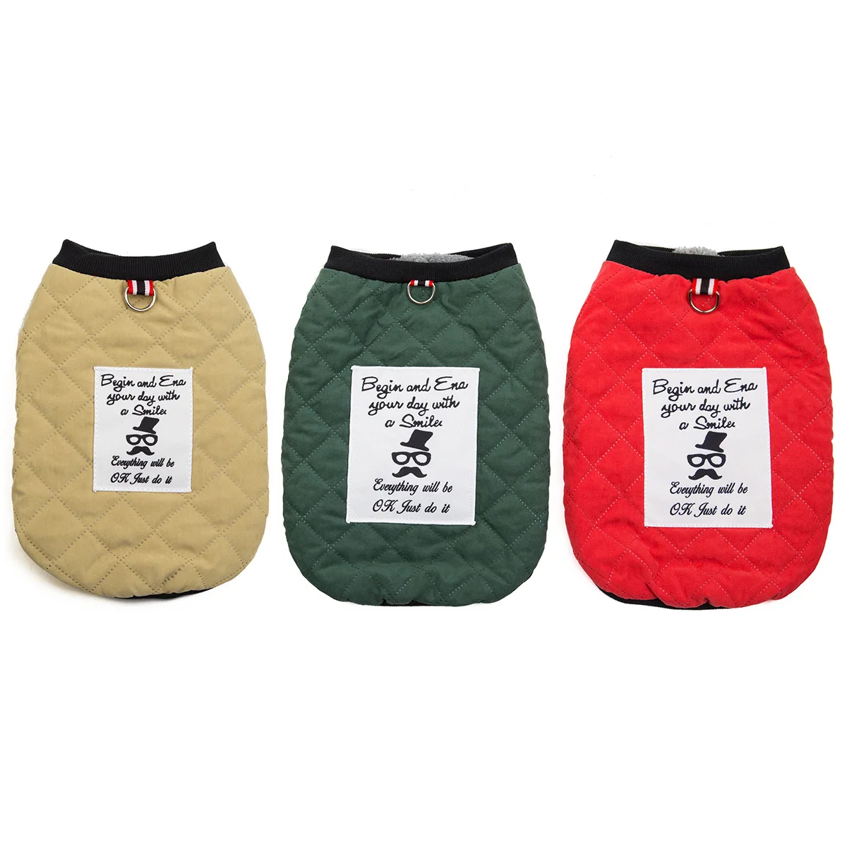 

Wholesale Amazon sells warm fleece soft dog clothes pet cotton vest