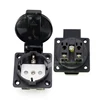 GS Waterproof Connector Socket With Safety Shutter 16A 250V IP44