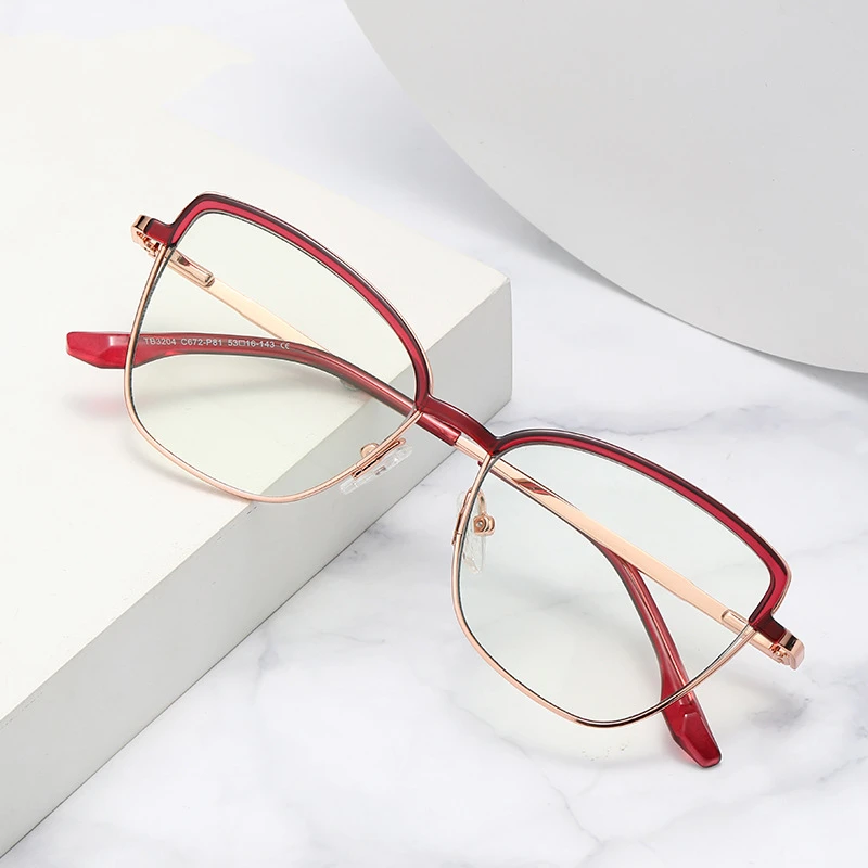 

Anti-Blue Light Block Glasses Office Computer Eye Protection Decorative Cat Eye Frame Eyeglasses