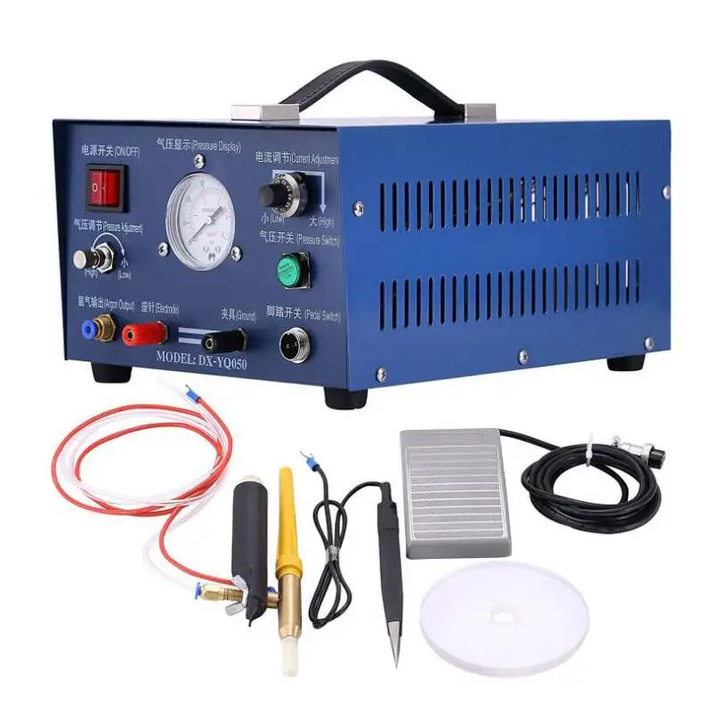 

Hajet 50A Jewellery Spot Welder Argon Welding Machine Jewelry