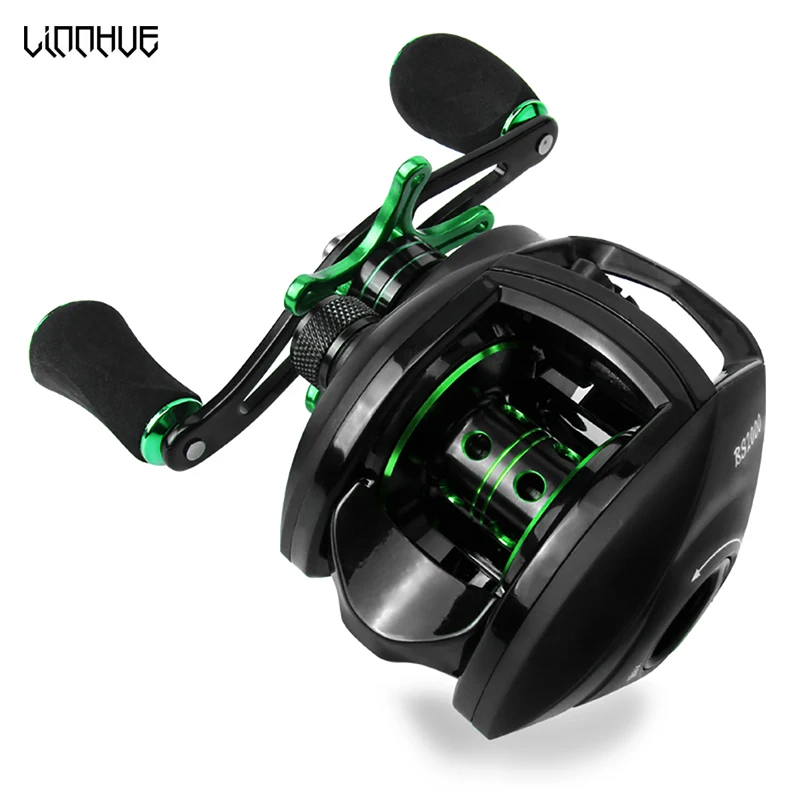 

Baitcasting Reel BS2000 8.1:1 High Speed 8KG Max Drag Freshwater Saltwater Carp Fishing For Bass Ship From USA Fishing Reel