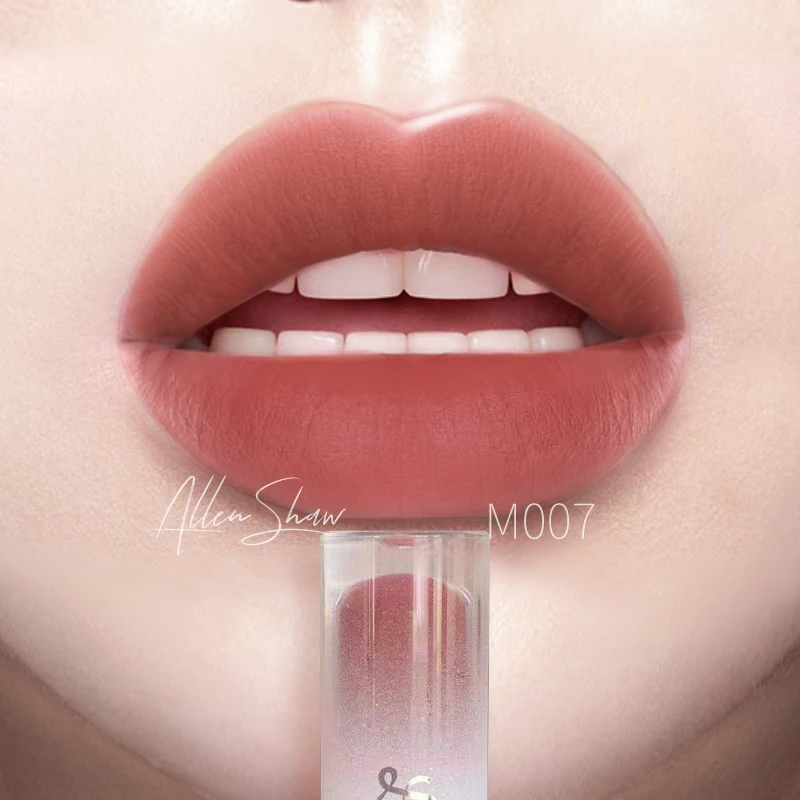 

8 Colors Organic Make Your Brand Matte Liquid Lipstick Long Lasting Velvet Waterproof Lip Gloss, Custom colors for selection