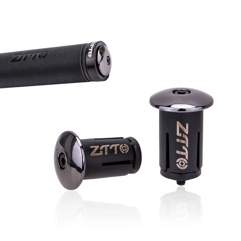 

MTB Road Bicycle Handlebar Retro style End Plugs Handlebar Caps Aluminum alloy Handle Grip Bar End Stoppers, Gold, sliver