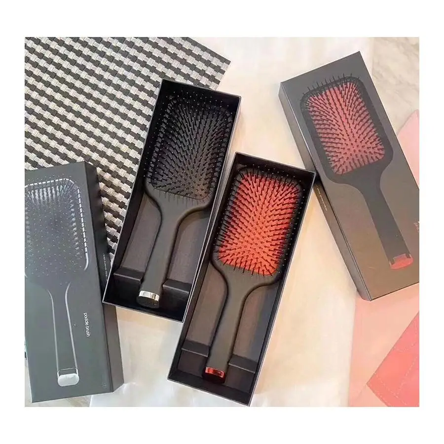 

2020 Hot Brush Professional Paddle Comb Hot Brush For Hair Styling Ceramic Hair Straightener By Shipping