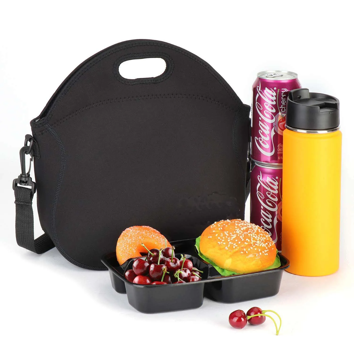 China Neoprene Lunch Tote Washable Lunchbox Bag Insulated Lunch Bag