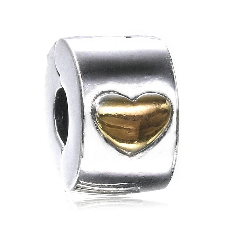 

Bridal jewelry exquisite sterling silver flat back heart charms, Rose gold