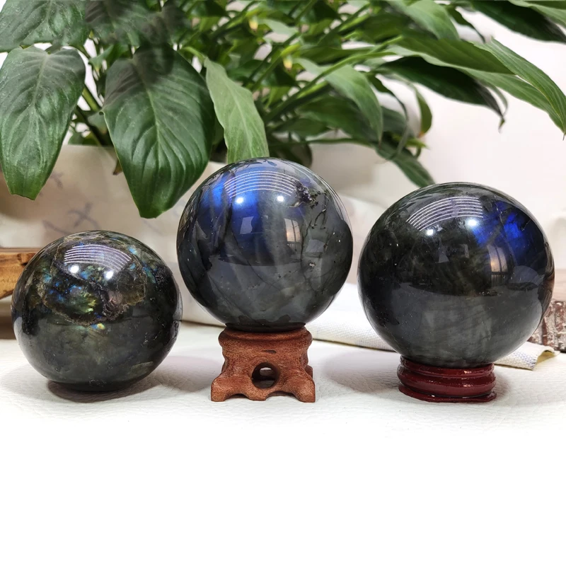 

wholesale healing crystal stones labradorite crystal balls quartz spheres for home decoration