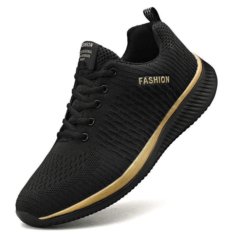 

2021fashion new designs excellent style outdoor fly knitted mesh sports shoes for men, Customized color