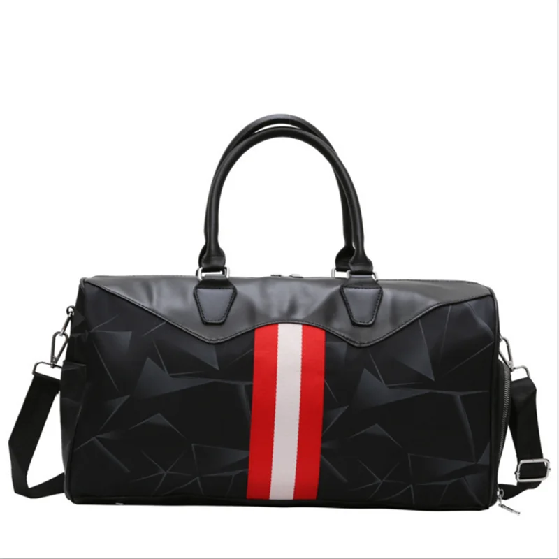 

Short-Distance Business Trip Single-Shoulder Waterproof Travel Bag Oxford Cloth Sports Bag Manufacturers Wholesale Custom, Black