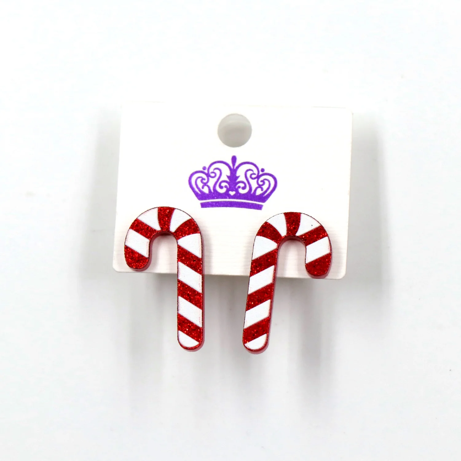 

ER1261- Christmas Candy Stud Earrings For Women Christmas Party Jewelry Acrylic Earrings