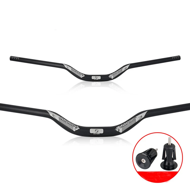 

Aluminum Alloy Speed Drop DH31.8mm Bicycle Accessories Mountain Bike MTB Bicycle Handlebar, Picture shows