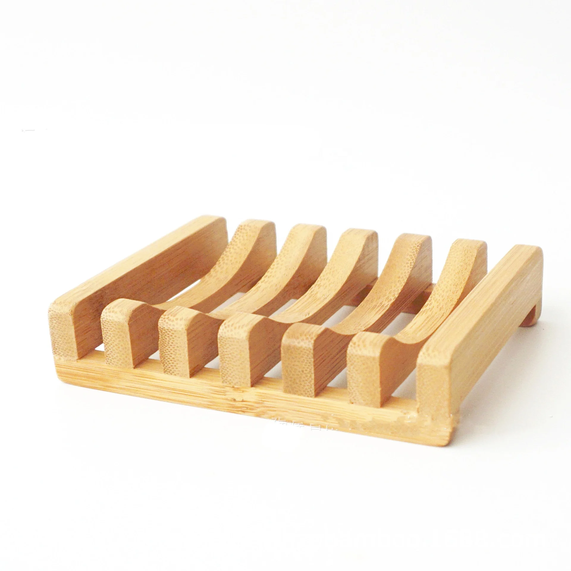 Organic 100 Bamboo Material Round And Rectangular Bamboo Soap Dish