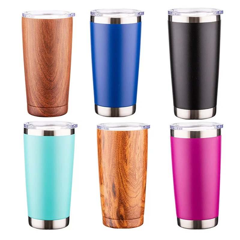 

Wholesale Vacuum Double Wall Insulated Tumbler Cup With Lid Custom Logo 20OZ travel Stainless Steel Thermal Car Cup manufacture, Picture