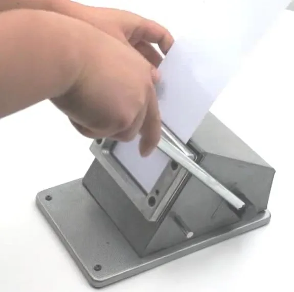 Sgc003 Steel Body Manual Pvc Card Cutter Business Card Cutter Manual