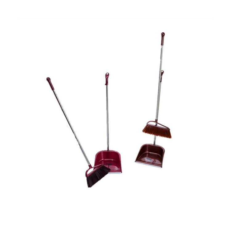 

Hot Sale Broom And Mop Rack Set Dust Broom Set For Cleaning