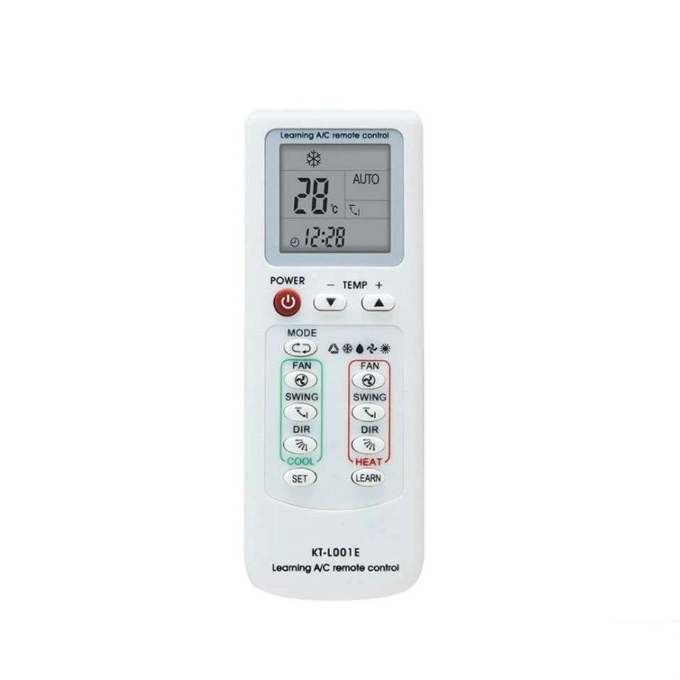 

Universal air conditioner remote control KT-L001E with learning function