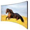 180-220 degree super big viewing angle curved projection screens wholesale online