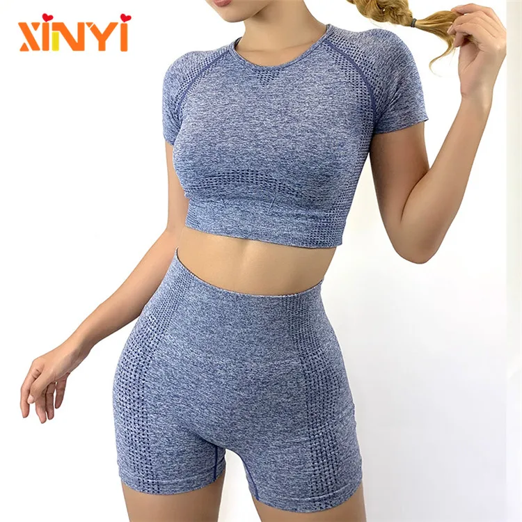 

Wholesale Workout Sexy Butt Lift Seamless Women Sports shorts Yoga Gym Fitness Training Shorts, 5 colors