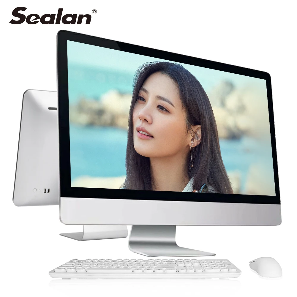 

Sealan 23.6 inch office computer all in one pc i5-3340 16gb memory 500GB hard disk business monoblock window10 dual wifi desktop