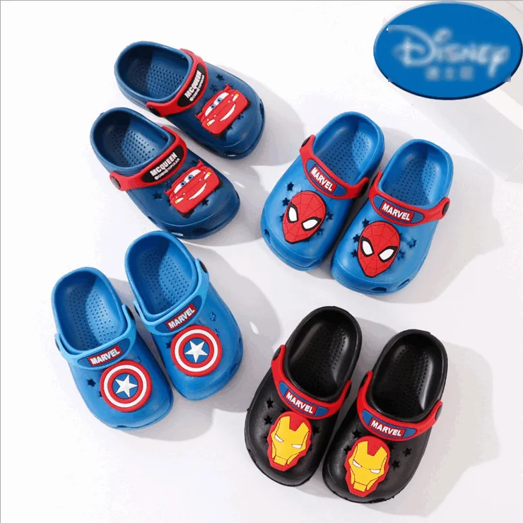 

Fashion New Summer Children Cartoon Characters Cave Shoes Boys And Girls Slippers sandals two wear Antiskid Slippers Beach