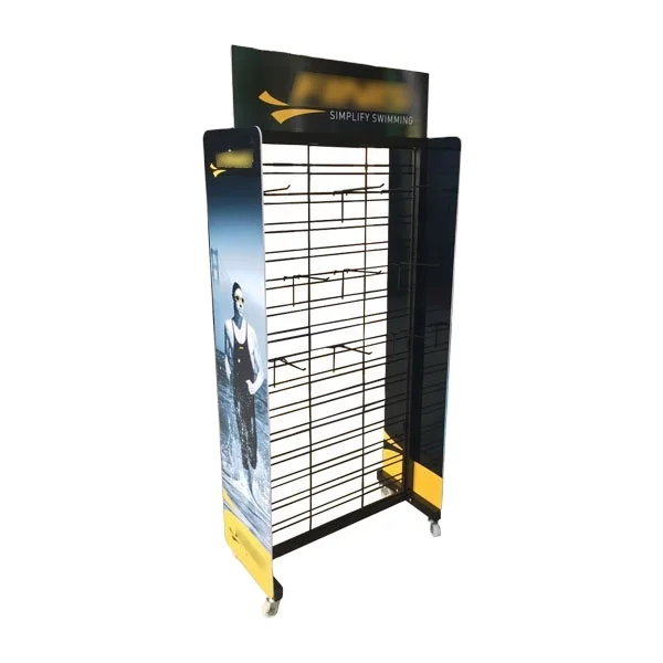 Custom Wall Hanging Small Metal Display Rack Stand for Accessory Tool ...