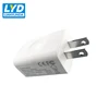 USA market use Single USB port 5V 2A charger