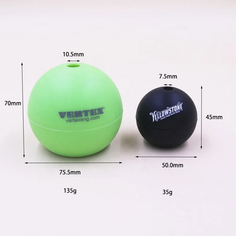 

LFGB passed amazon 35ml small round shape silicone ice ball mold