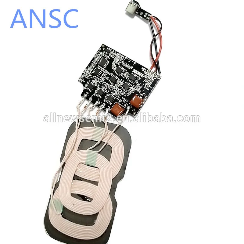 Customized 10W/7.5W/5W transmitter fast wireless charging  module 3 coils TX module  qi standard