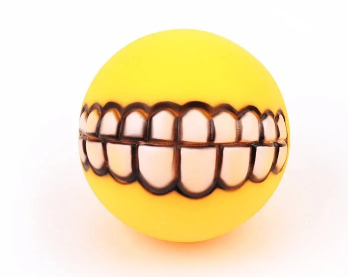 

Pets Dog Puppy Cat Ball Teeth Toy Chew Sounds Dogs Play ball durable funny dog toys