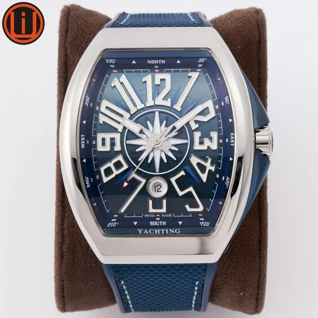 

Waterproof High-end Noob Watch Miyota Movement V45 Yachting Franck FM Luxury Brand Watch