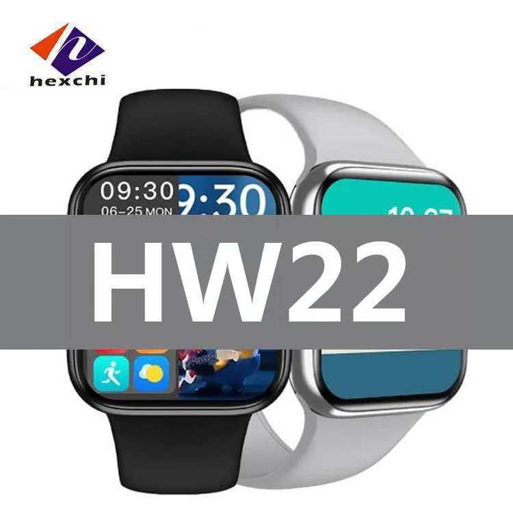 

2021 Hot selling smart watch HW22 1.75 reloj intelligent 13 watch6 series 5 6 smartwatch for wan women PK w46 w26 hw12 hw16
