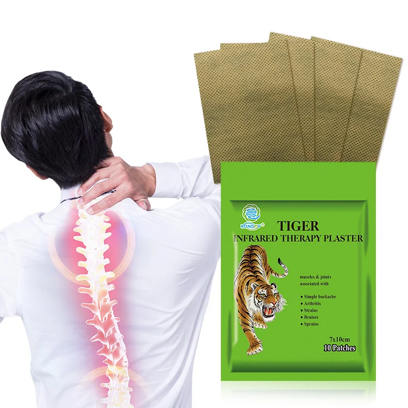 

Low price herbal pain patch tiger plaster lumbar strain CE approved pain relief capsicum plaster