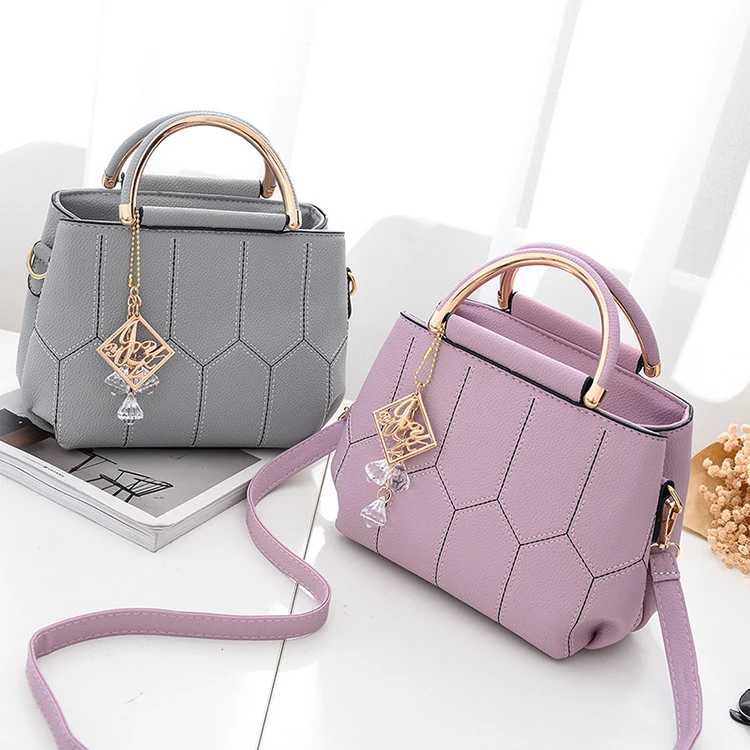 

CB528 New fashion portable small handbag lady embroidery thread high quality luxury brand latest women's bag