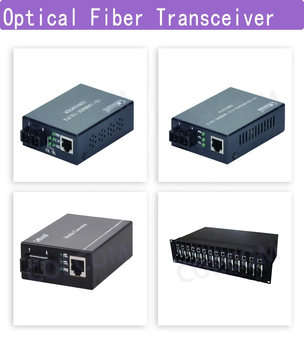 modular optical fiber transceiver