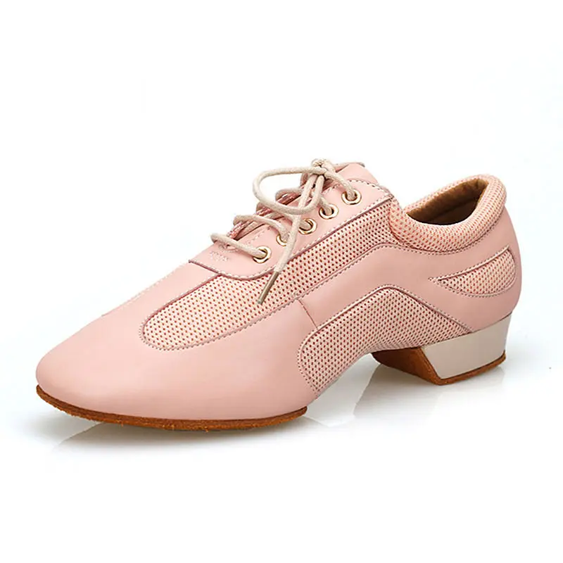 

Ladies Latin Dance Shoes Breathable Soft Shoes Modern Ballroom Dancing Shoes Women, Pink