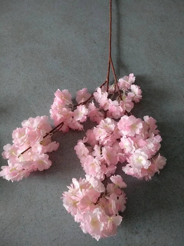 Fc6002 Wedding Decor Artificial Cherry Blossom Branch And Cherry