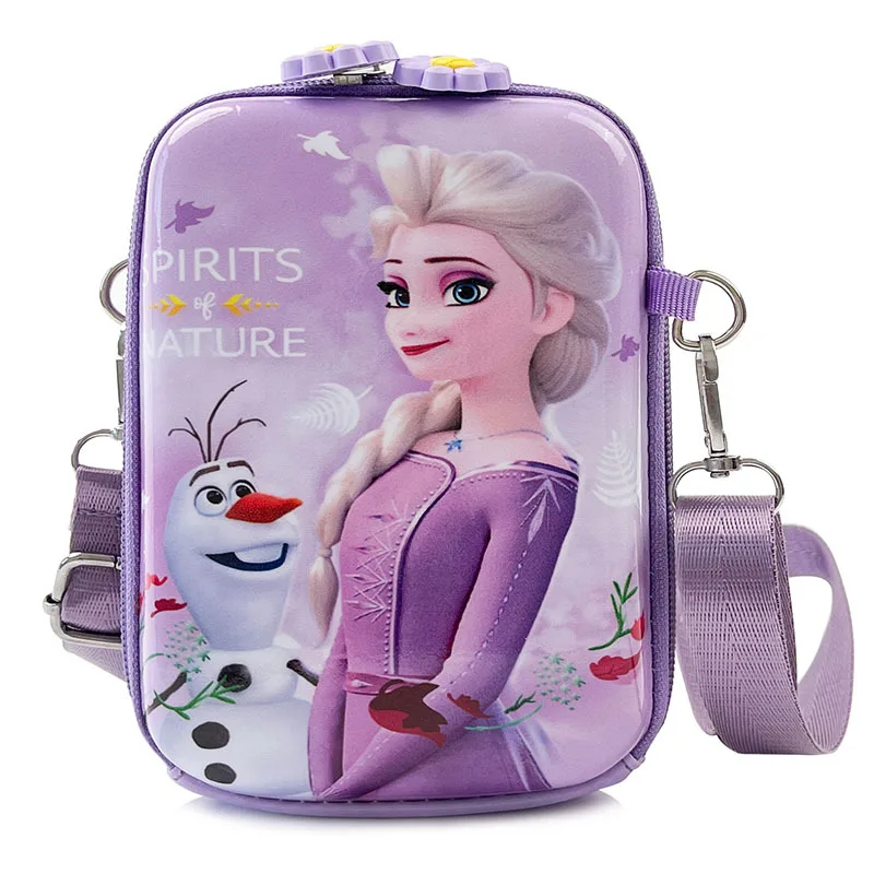 

PVC lovely girl schoolbag girl Aisha cartoon one-shoulder bag light children crossbody bag