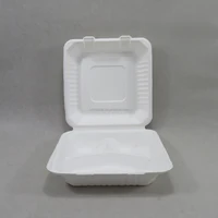 

Disposable biodegradable bagasse take out food container Boxes