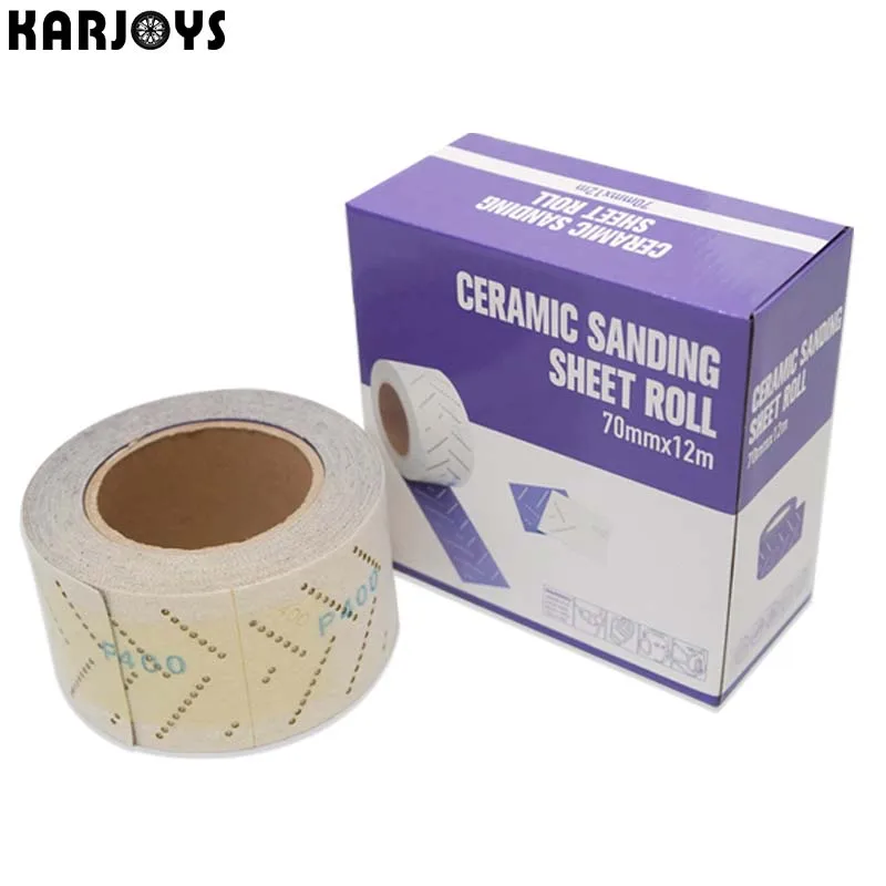 

Sand Paper Roll Car Automotive Sheets Ceramic Sanding Sheet Roll For Wood