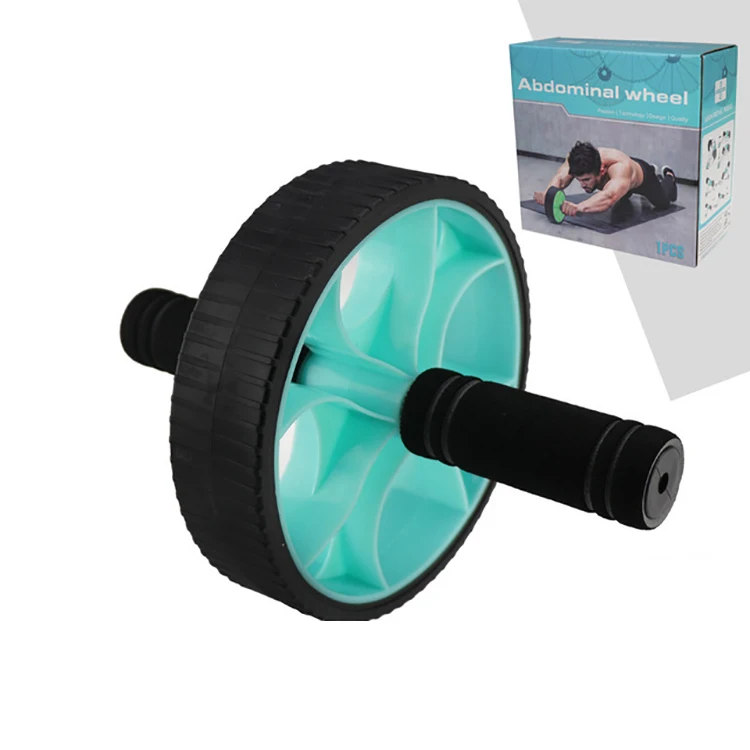 

Factory Wholesale Gym Fitness Equipment AB Hand Abdominal Exercise Wheel Roller