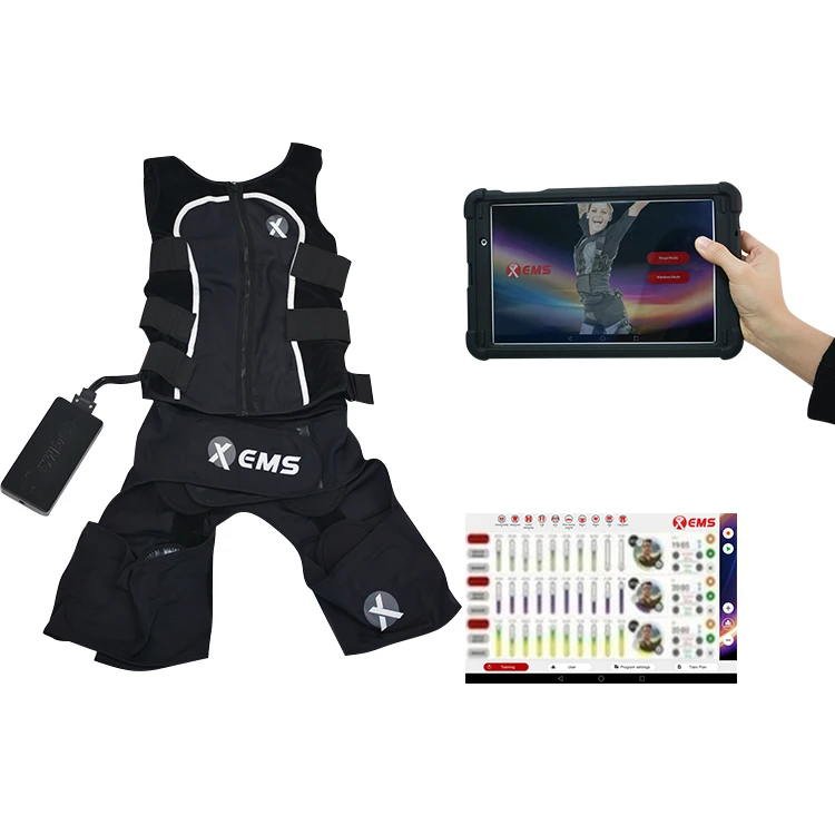 

Factory price electric stimulate muscle jacket wireless EMS training Ems Wireless XEMS Fitness System for fat reduction