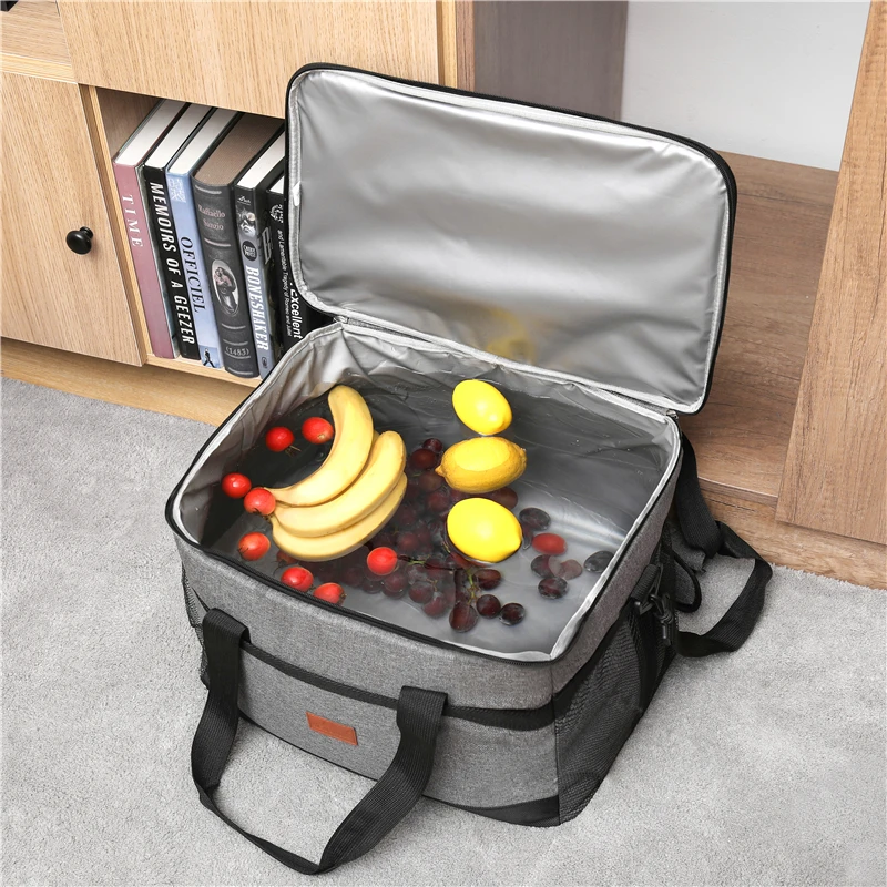 

Soft Cooler Box Large Capacity Insulated Children Cooler Bags Unisex Thermal Insulation Reusable Lunch Bags, Customized color