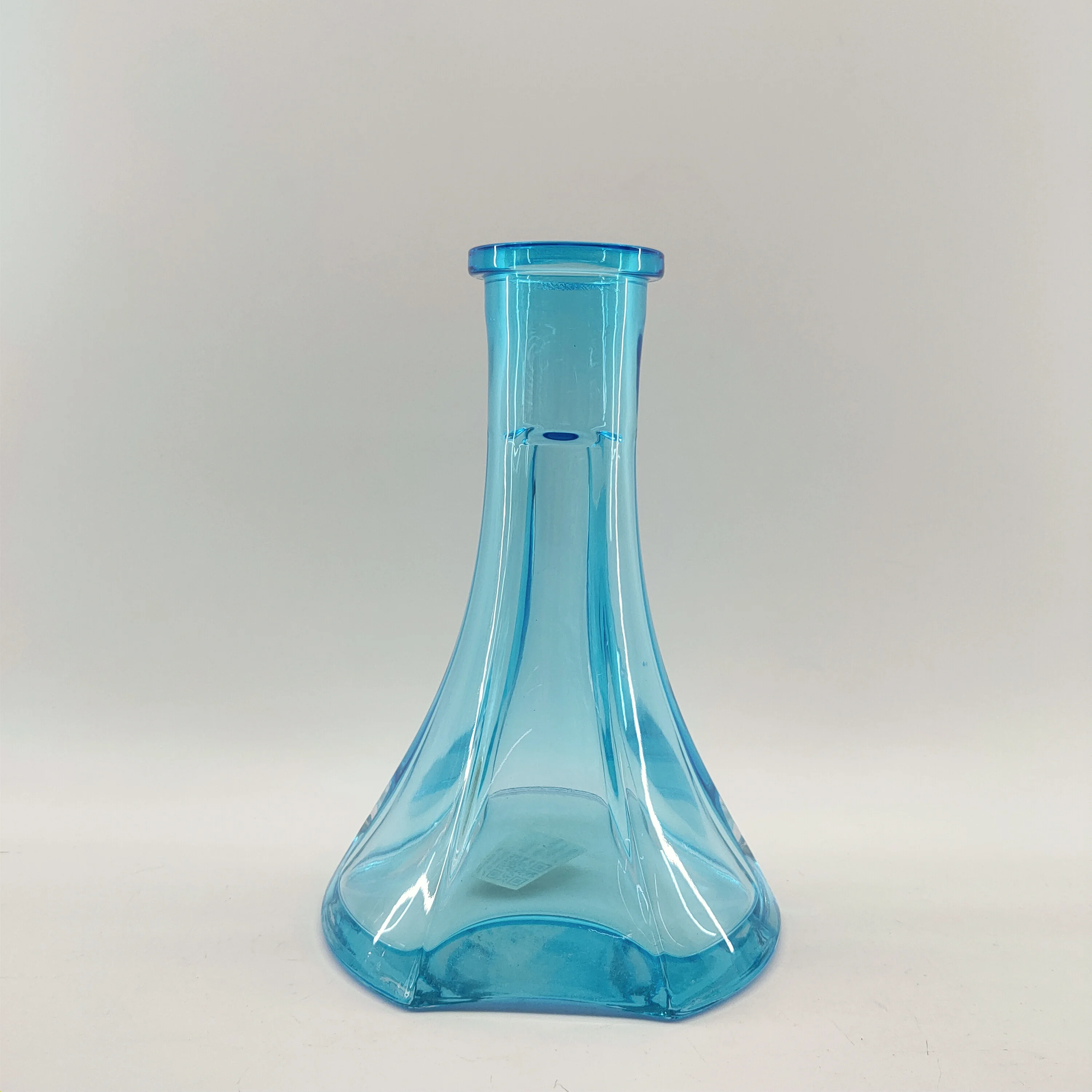 

triangle glass hookah jar flask shisha smoking hoohah in set base, For optional