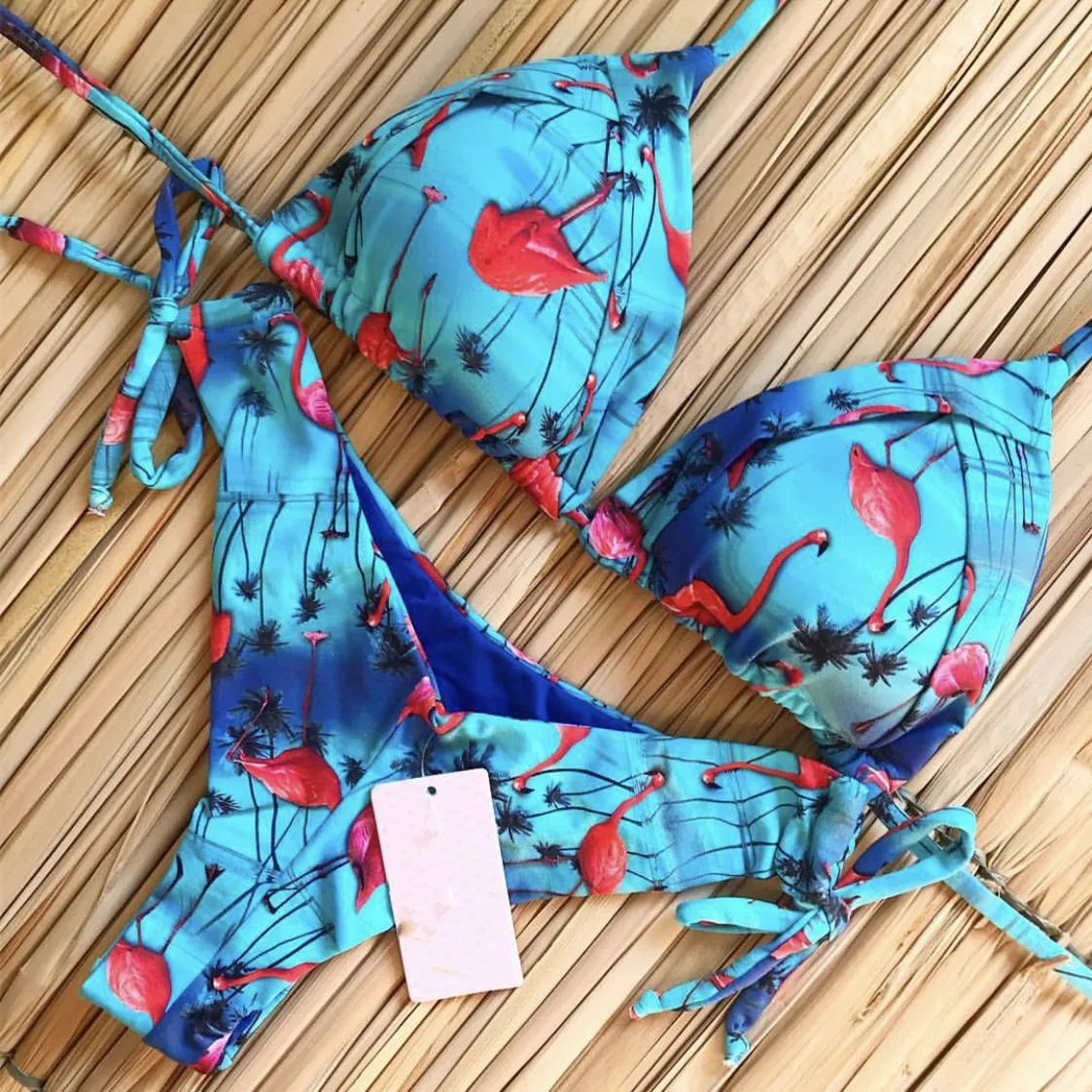 

TG032 2021 sexy women's summer bikini 2021 popular floral print women swimsuits