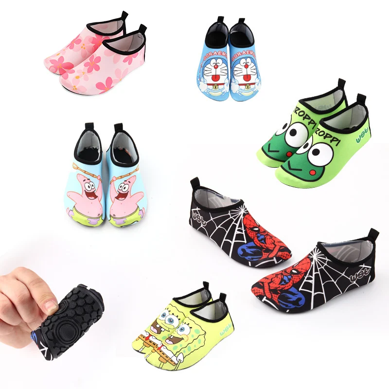 

Children Outdoor Water Shoes Barefoot Quick-Dry Aqua Yoga Socks Boys Girls animal Soft Diving Wading Shoes Beach Swimming Shoes