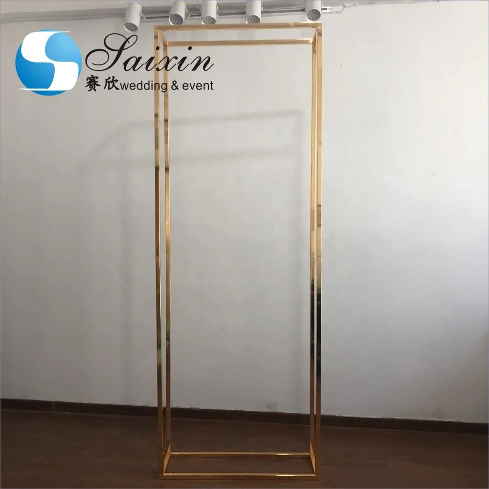
zt-426 Chinese supplier unique wedding backdrop frame stand 